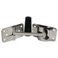 Jr Products JR Products 10615 Stainless Steel Flat T-Style Door Holder - 4" 10615